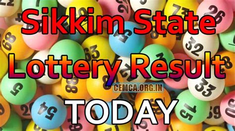 sikkim state lottery result today 8pm|Sikkim State Lotteries.